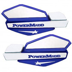 PowerMadd rankų apsaugos Baltos / Mėlynos 14221