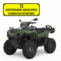 Polaris Sportsman 570 EPS Agri Pro 60km/h. T3b 2022 Ratinis traktorius (keturratis)