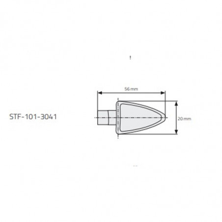 Posūkio žibintai LED STF-101-3041
